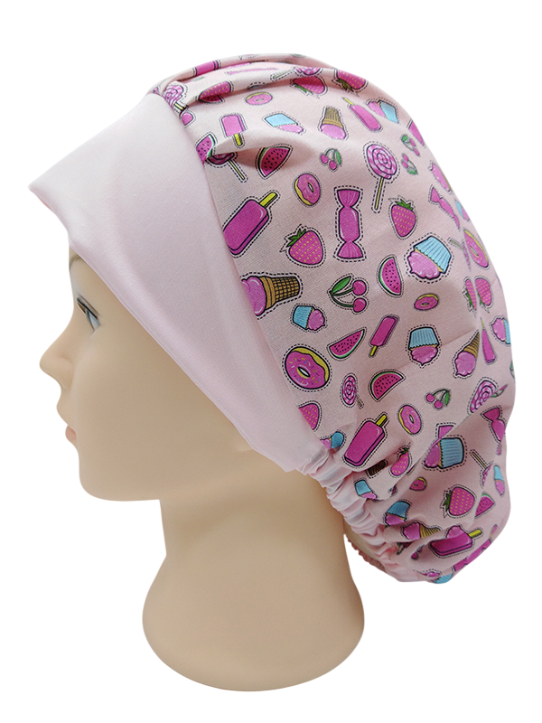 Gorro de Quirófano Pelo Largo con Goma - Dulces