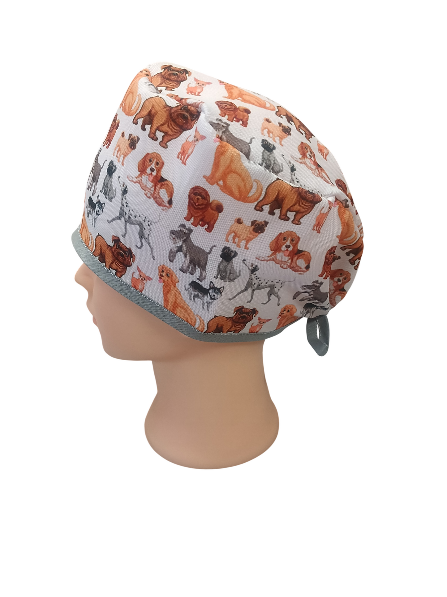 Gorro de Quirófano Pelo Corto - Perros