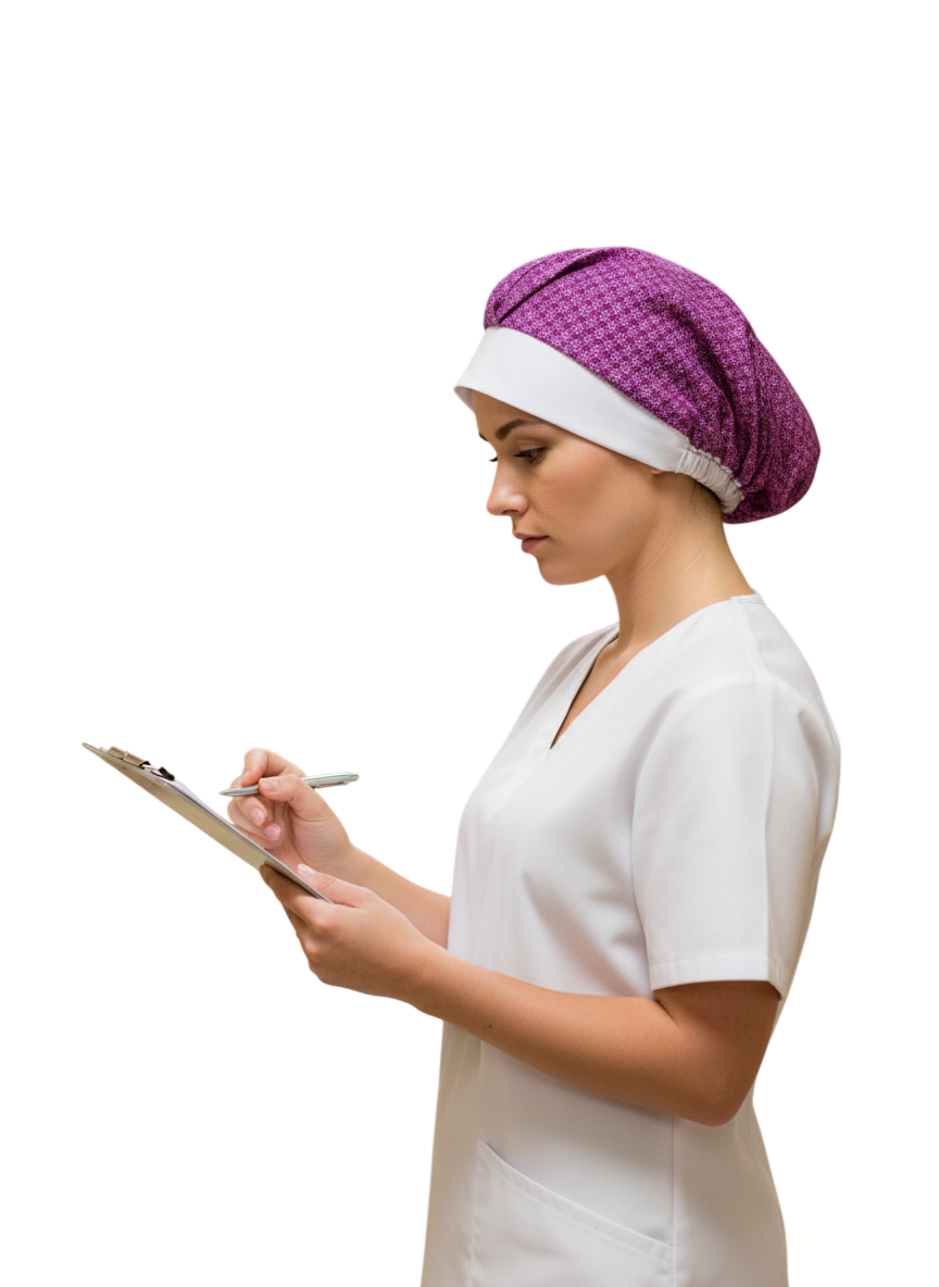 Gorro de Quirófano Pelo Largo con Goma - Copos2