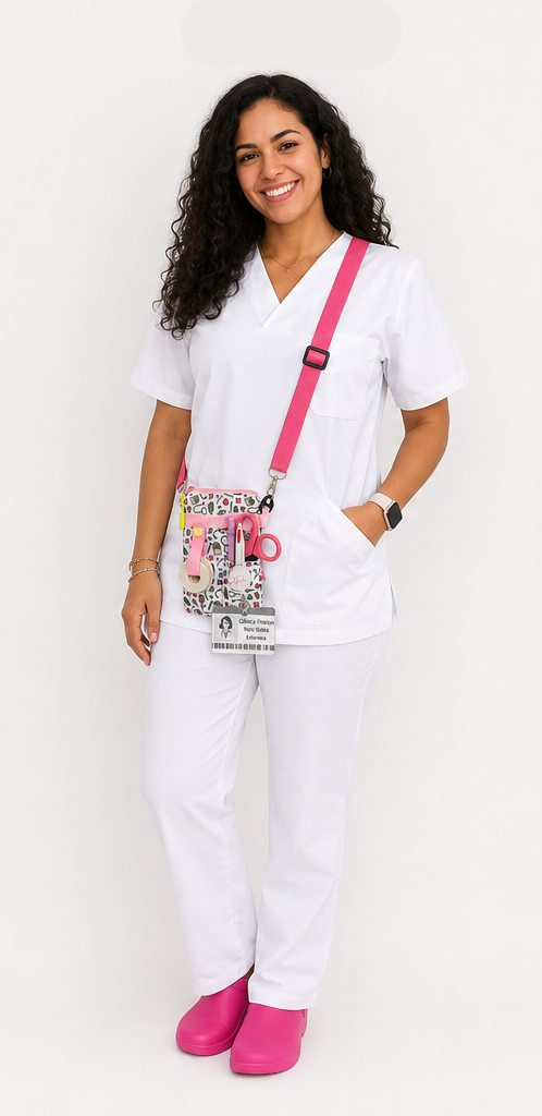 Bandonera Blanca Útiles