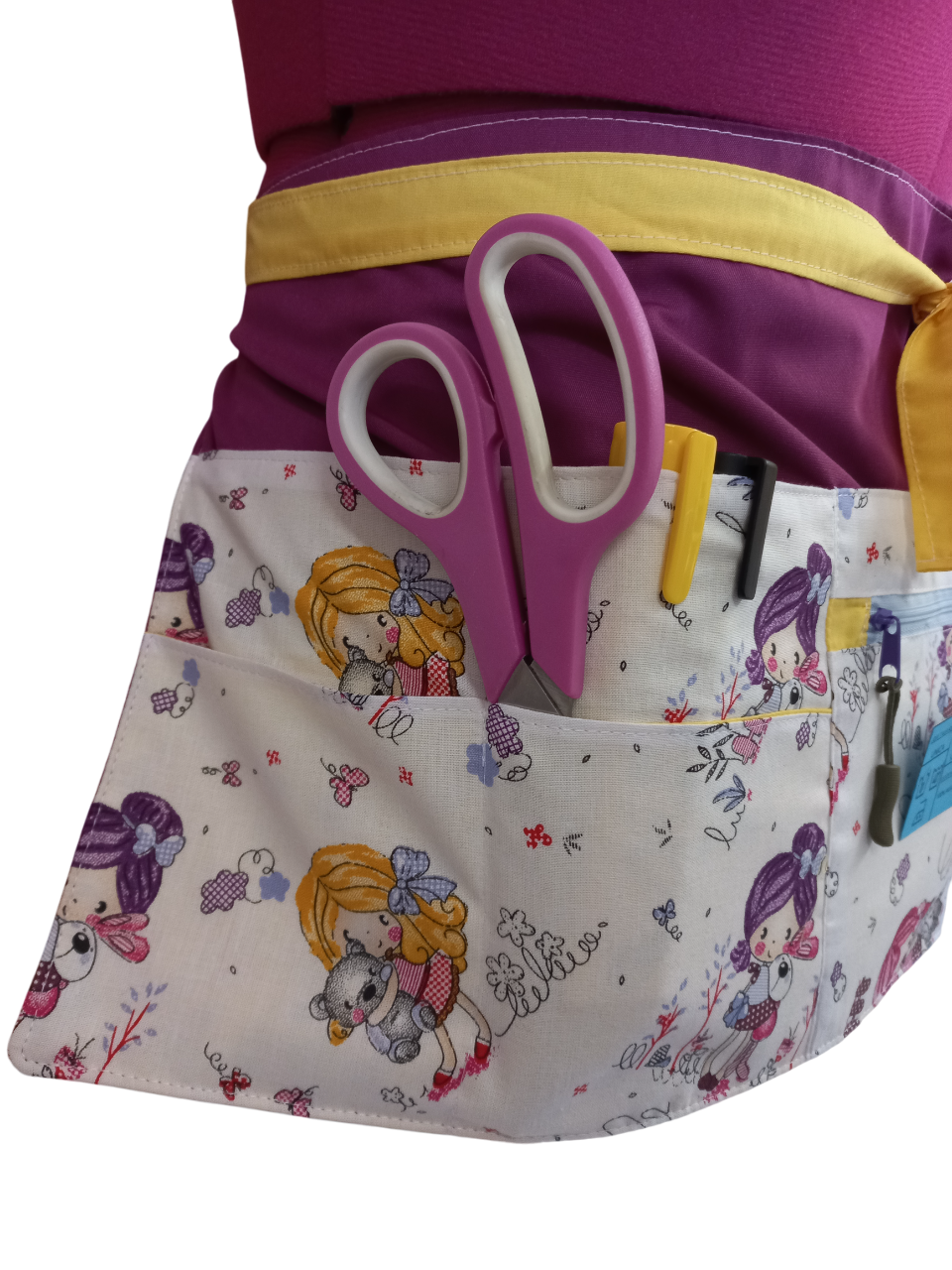 Delantal Corto Muñecas