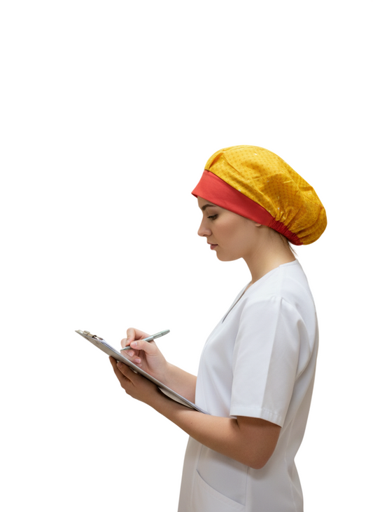 Gorro de Quirófano Pelo Largo con Goma - Copos1