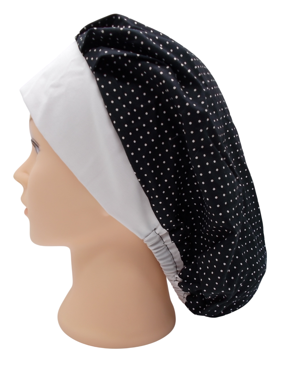 Gorro de Quirófano Pelo Largo con Goma - Lunares
