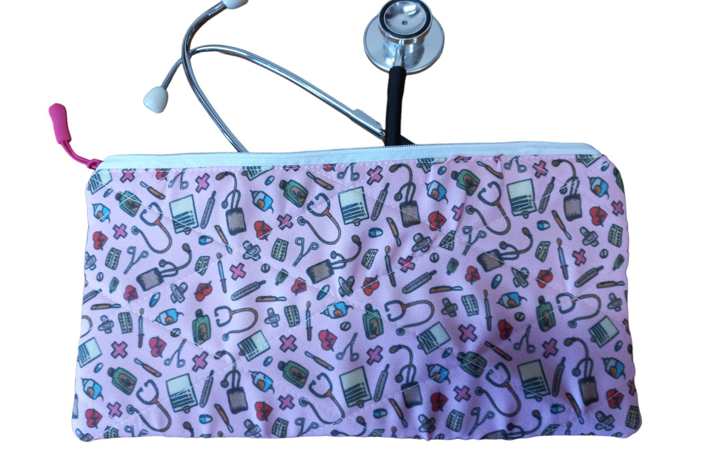 Funda Fonendoscopio - Rosa Útiles