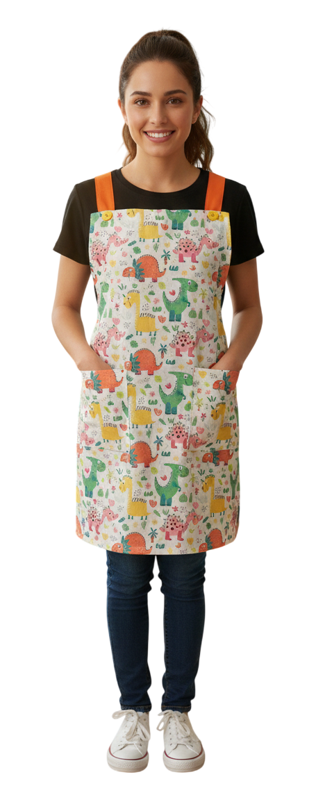 Estola Dinos de Colores