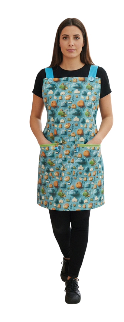 "Estola Peque Jurásico para maestras con diseño de dinosaurios en forma de galletas"