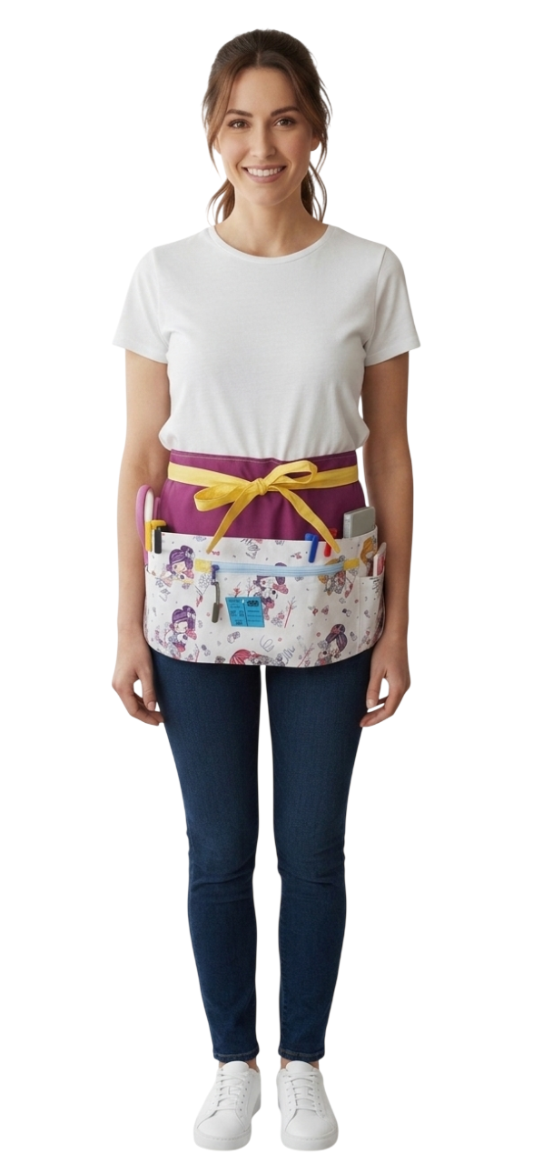 Delantal Corto Muñecas