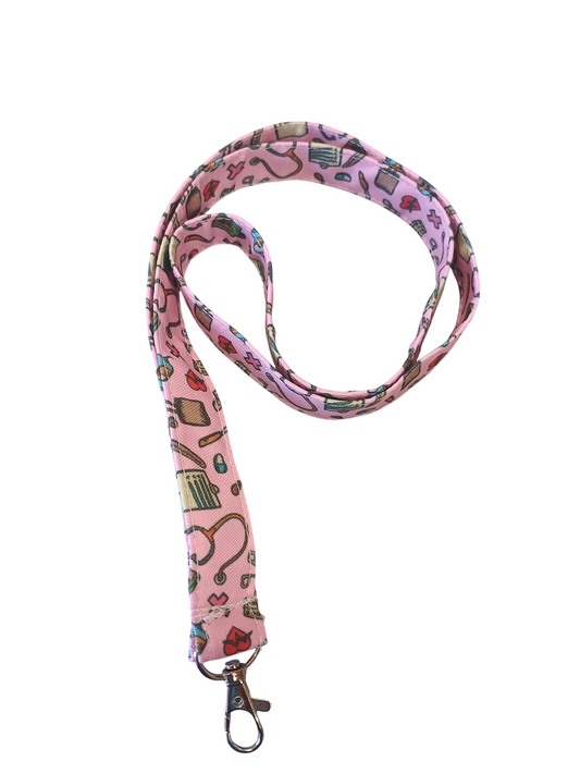 Lanyard Rosa