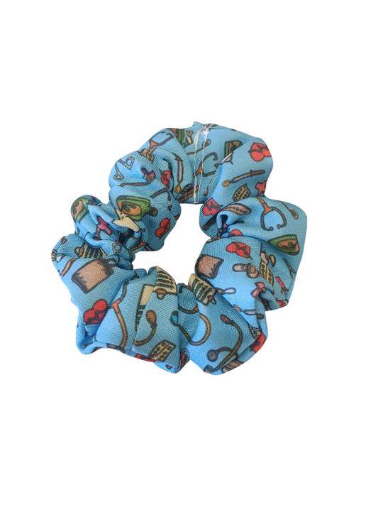 Scrunchie Azul