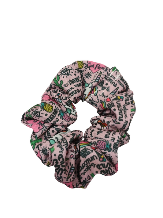 Scrunchie Unicornios